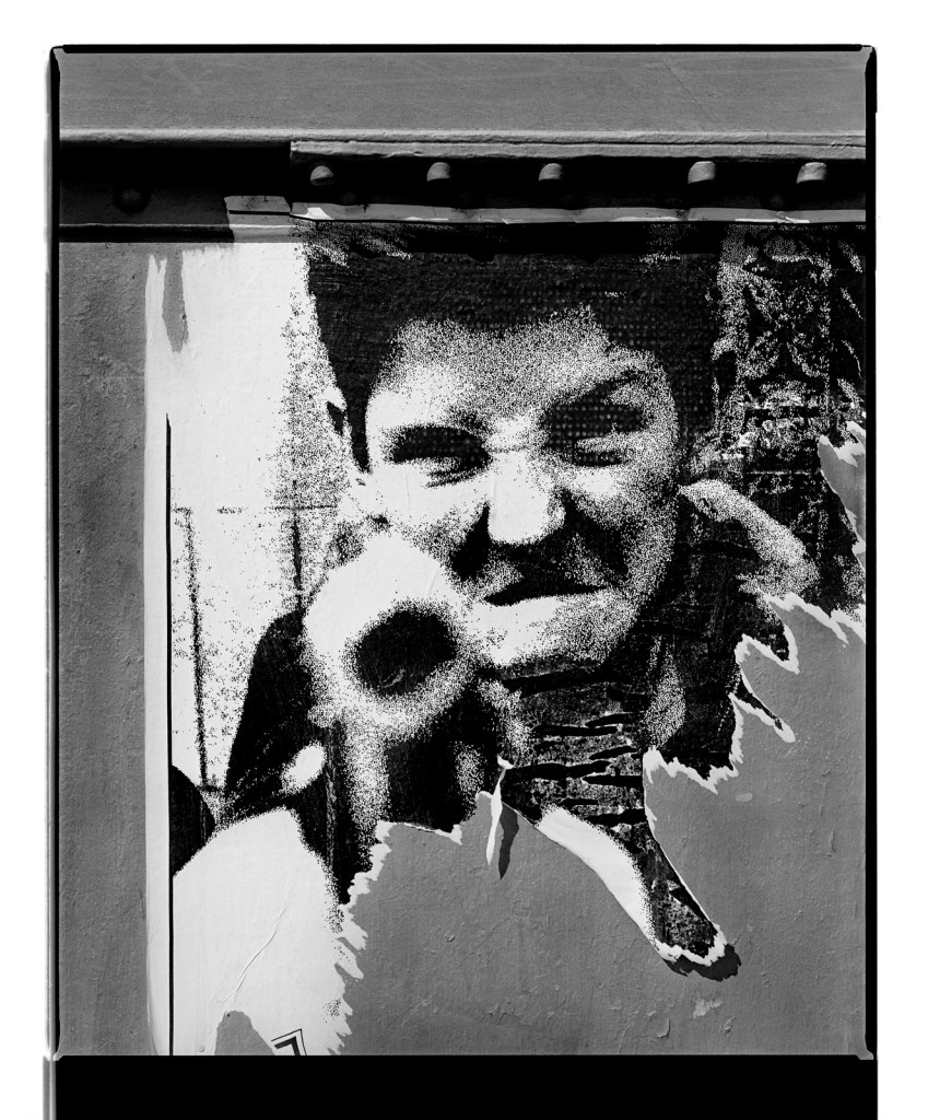 Marcus Bunyan (Australian, b. 1958) 'Face II (William Klein)' 1994-1996