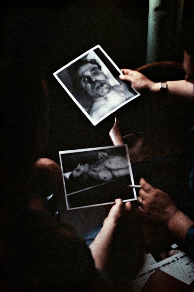 Gordon Parks (American, 1912-2006) 'Morgue Photos of Dope Peddler Killed by Cops, Chicago, Illinois' 1957