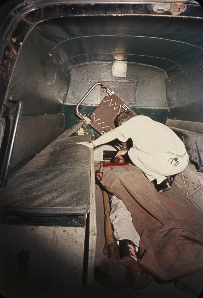 Gordon Parks (American, 1912-2006) 'Knifing Victim I, Chicago, Illinois' 1957