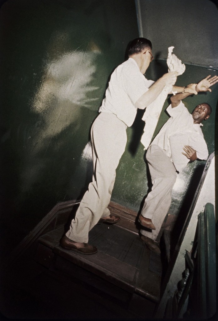 Gordon Parks (American, 1912-2006) 'Police Raid, Chicago, Illinois' 1957