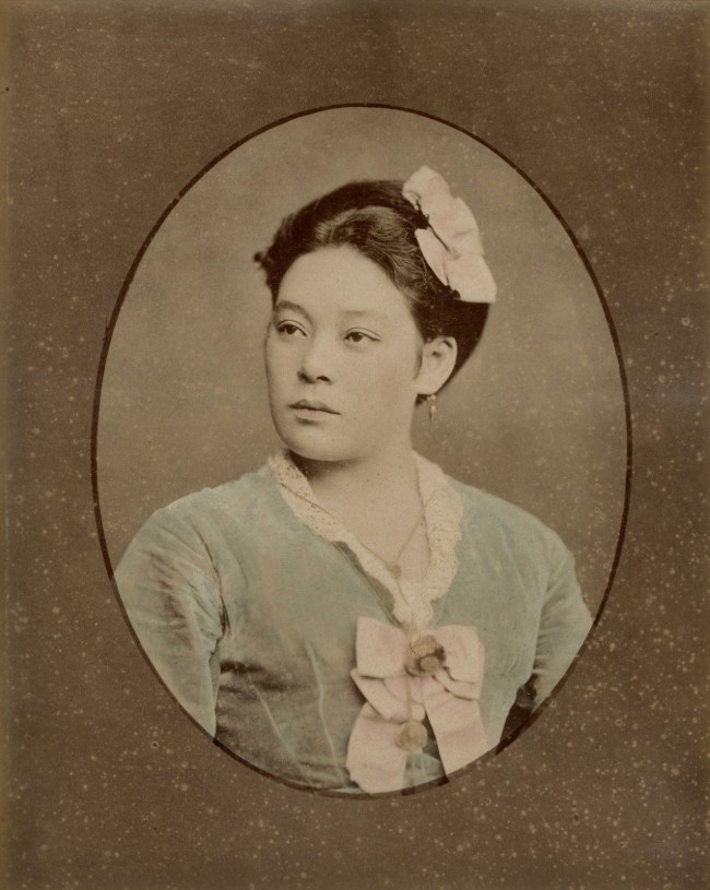 Baron Raimund von Stillfried (Austrian, 1839-1911) 'Middle-class Woman, Japan' c. 1870