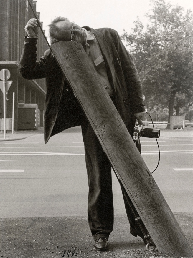 Benjamin Katz (Belgium, b. 1939) 'Sigmar Polke in Düsseldorf' 1984