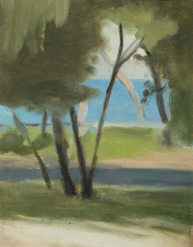 Clarice Beckett (Australia, 1887-1935) 'Beaumaris Foreshore' Nd