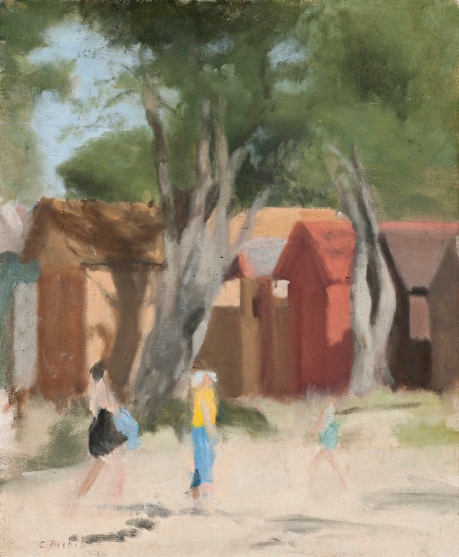 Clarice Beckett (Australia, 1887-1935) '(Summer Day, Beaumaris)' c. 1933