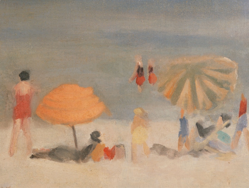 Clarice Beckett (Australia, 1887-1935) 'Beach Scene' 1932