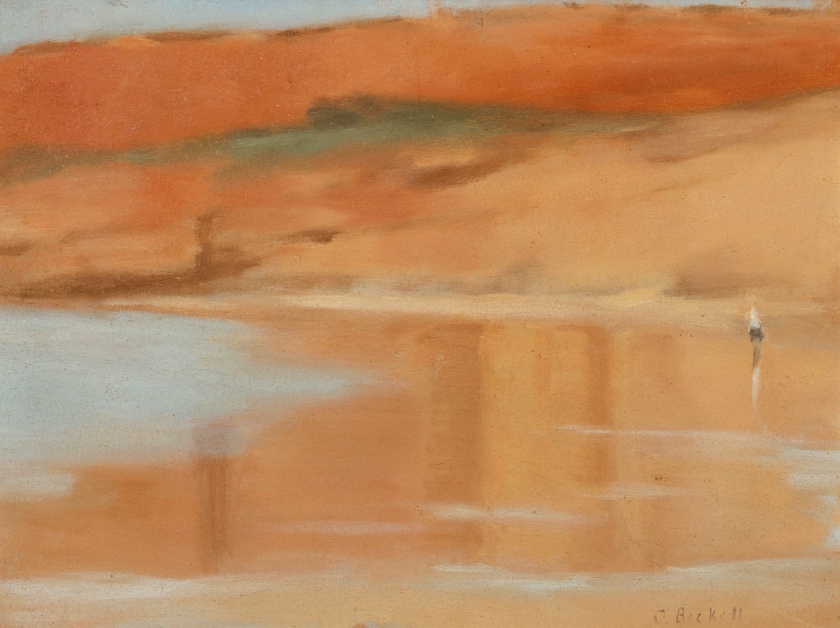 Clarice Beckett (Australia, 1887-1935) 'Wet sand, Anglesea' 1929