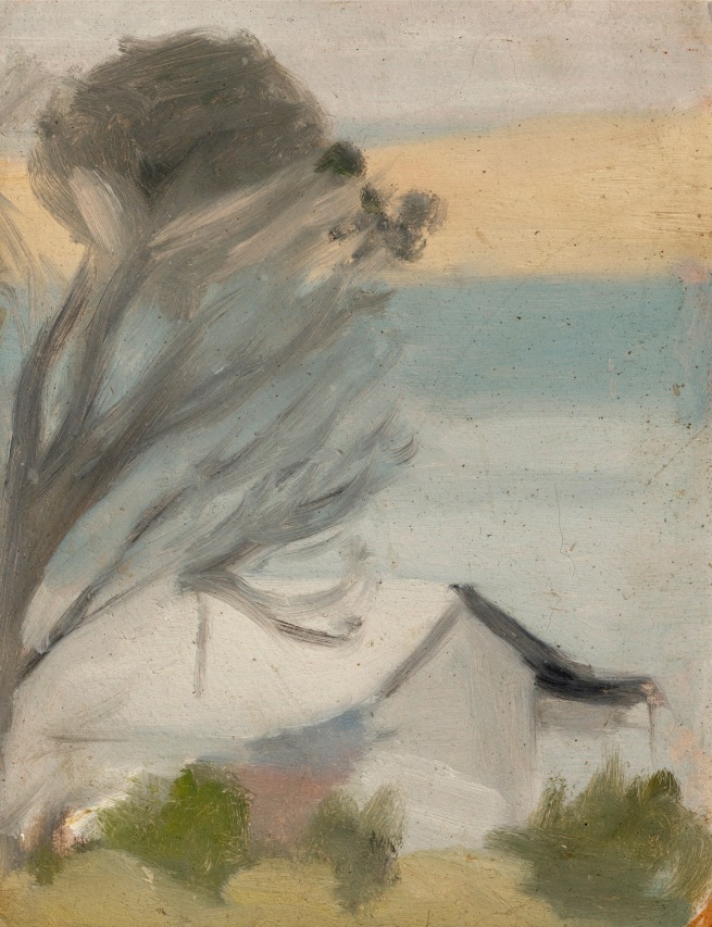 Clarice Beckett (Australia, 1887-1935) 'The cottage San Remo' c. 1931