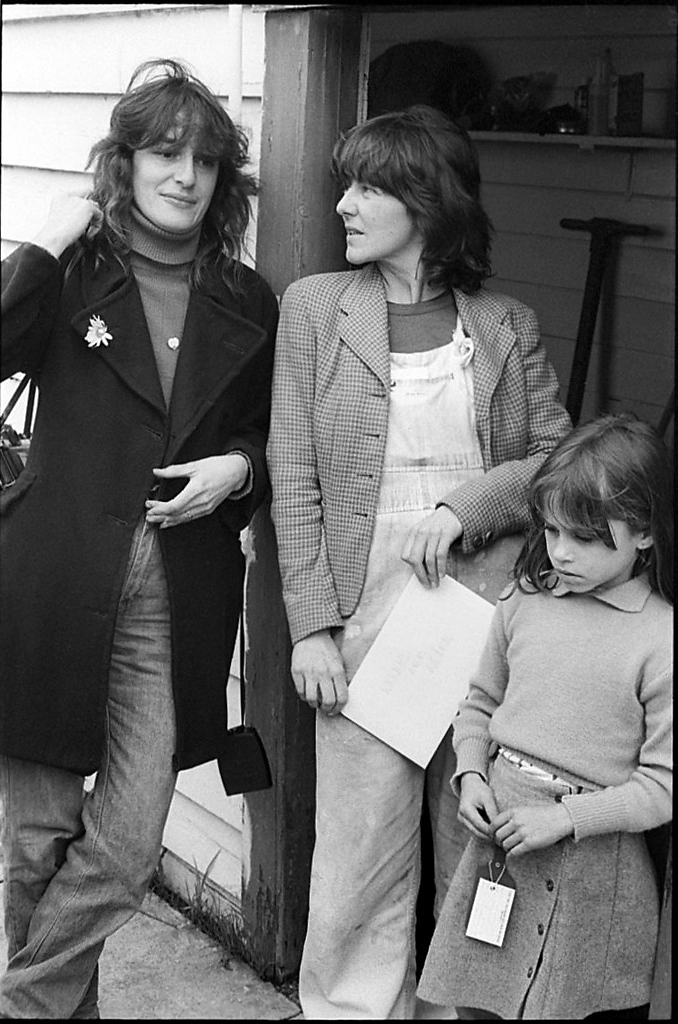 Ruth Maddison (Australian, b. 1945) 'Ponch Hawkes, Helen and Alice Garner' 1978-2018