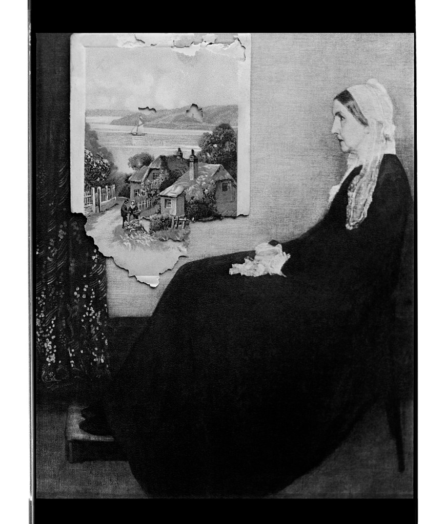 Marcus Bunyan (Australian, b. 1958) 'Whistler's mother (looking out to sea)' 1996