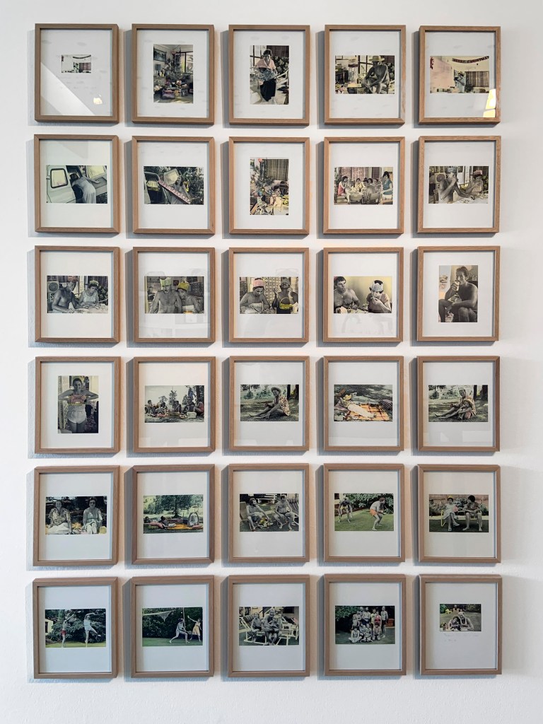 Installation view of the exhibition 'Ruth Maddison It was the best of times, it was the worst of times' at the Centre for Contemporary Photography, Melbourne Installation view of the exhibition 'Ruth Maddison It was the best of times, it was the worst of times' at the Centre for Contemporary Photography, Melbourne showing the series 'Christmas Holidays with Bob's Family, Mermaid Beach, Queensland' (1979)