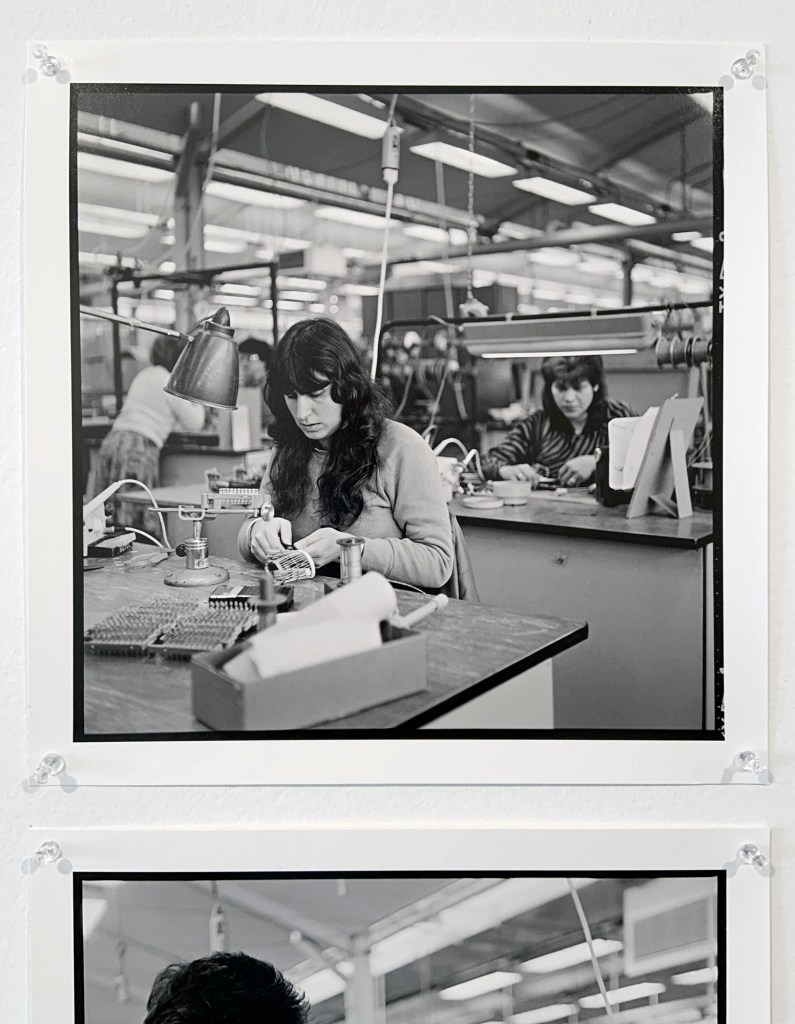 Installation views of the exhibition 'Ruth Maddison It was the best of times, it was the worst of times' at the Centre for Contemporary Photography, Melbourne showing images from the series 'And so we joined the Union' (1985)