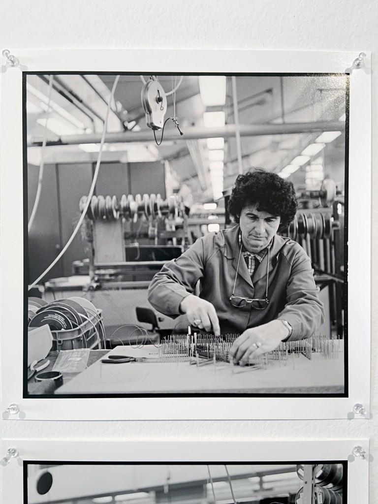 Installation views of the exhibition 'Ruth Maddison It was the best of times, it was the worst of times' at the Centre for Contemporary Photography, Melbourne showing images from the series 'And so we joined the Union' (1985)