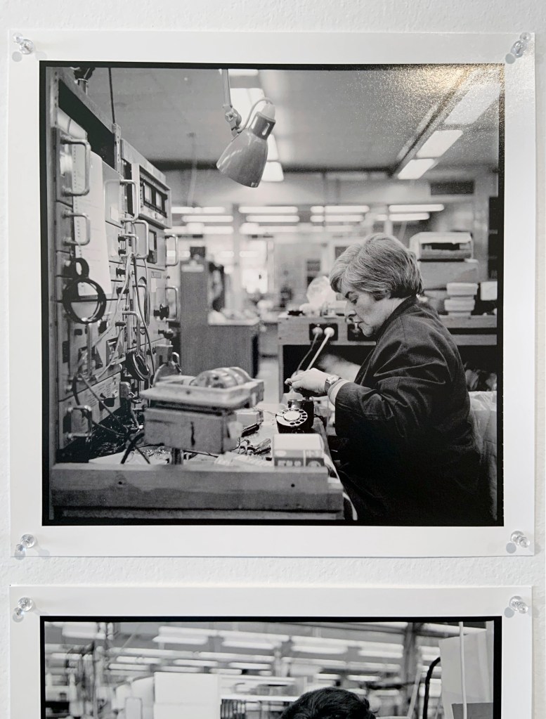 Installation views of the exhibition 'Ruth Maddison It was the best of times, it was the worst of times' at the Centre for Contemporary Photography, Melbourne showing images from the series 'And so we joined the Union' (1985)