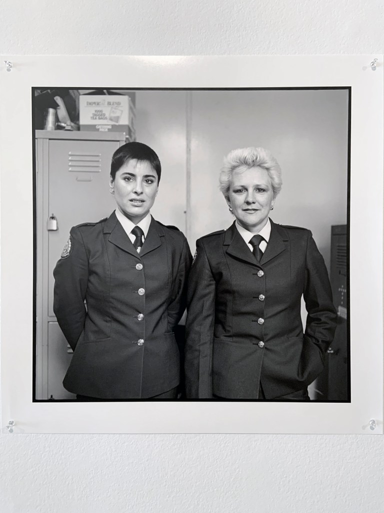 Installation views of the exhibition 'Ruth Maddison It was the best of times, it was the worst of times' at the Centre for Contemporary Photography, Melbourne showing images from the series 'And so we joined the Union' (1985)