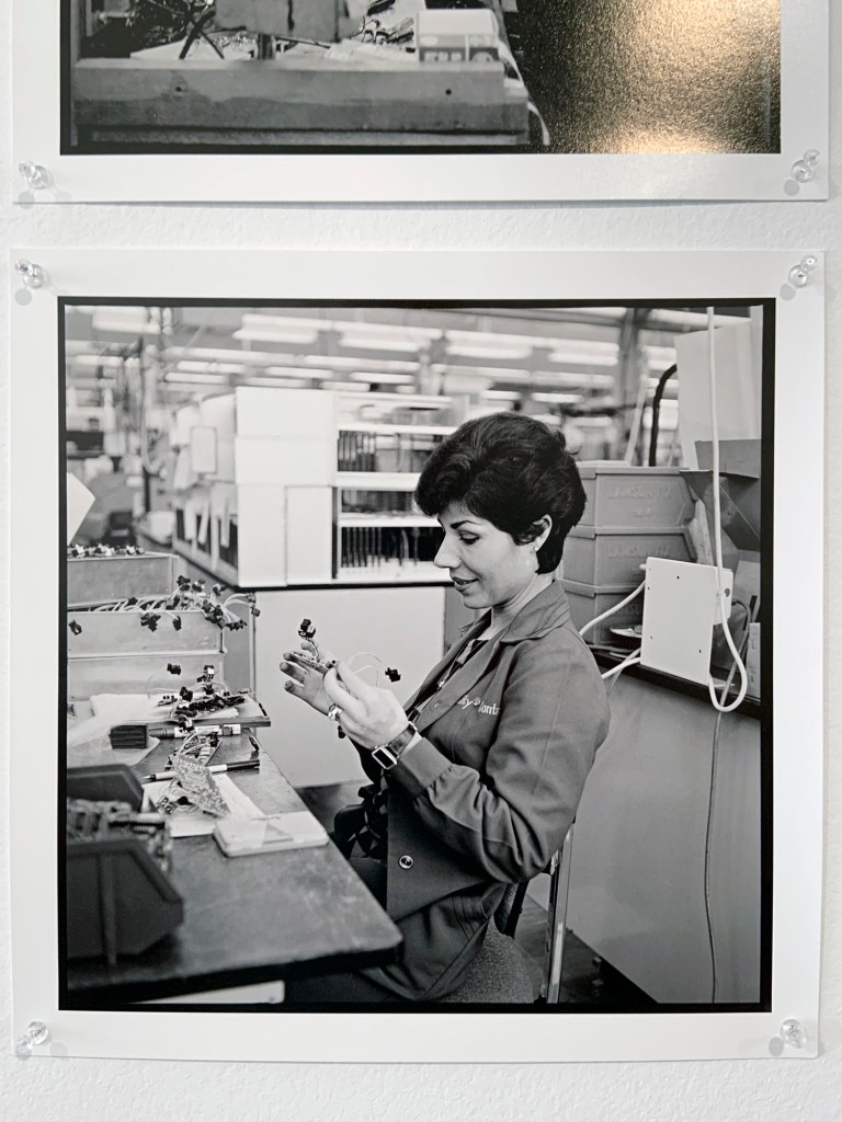 Installation views of the exhibition 'Ruth Maddison It was the best of times, it was the worst of times' at the Centre for Contemporary Photography, Melbourne showing images from the series 'And so we joined the Union' (1985)