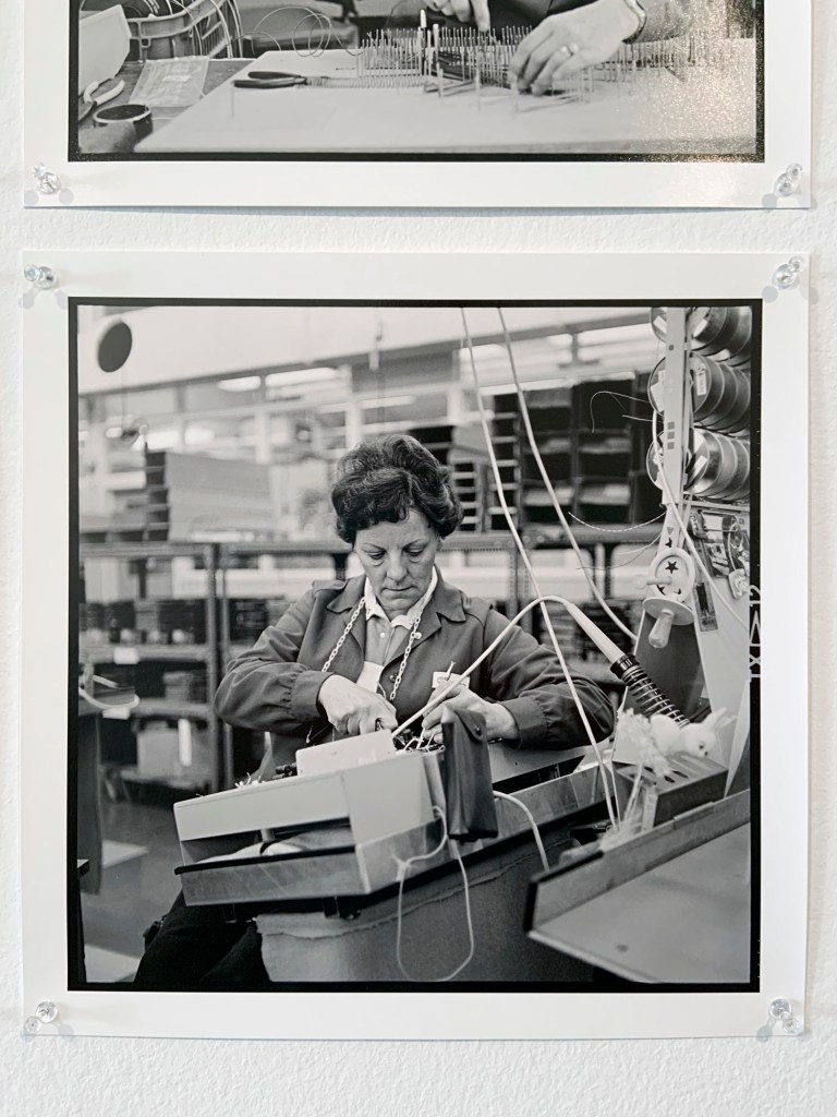 Installation views of the exhibition 'Ruth Maddison It was the best of times, it was the worst of times' at the Centre for Contemporary Photography, Melbourne showing images from the series 'And so we joined the Union' (1985)