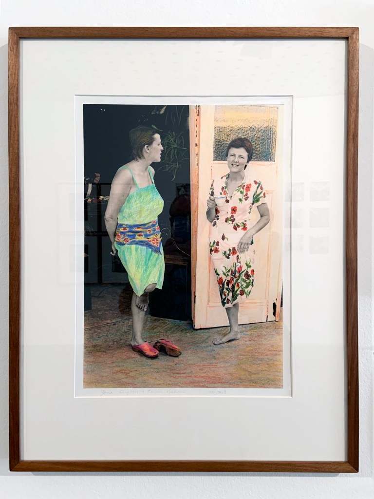 Ruth Maddison (Australian, b. 1945) 'Jane Clifton and Helen Garner' 1976-2013 (installation view)
