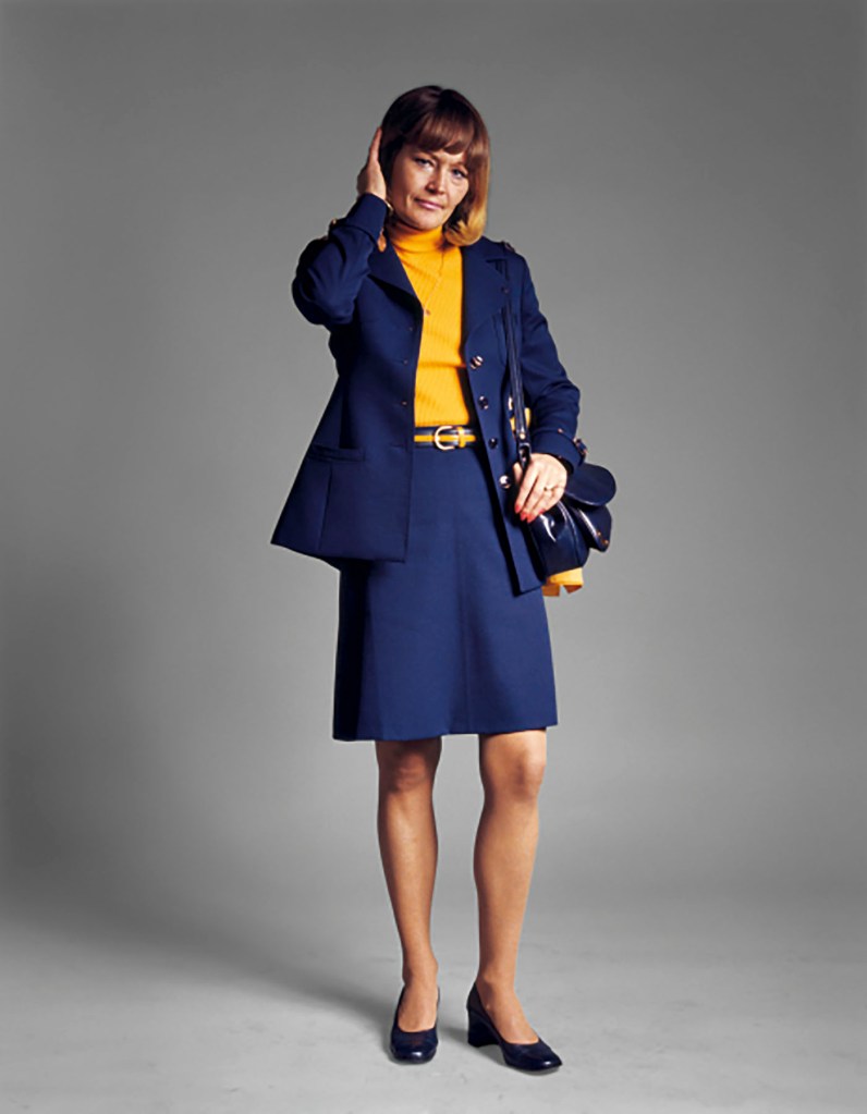 Timm Rautert (German, b. 1941) 'Liane Schneider, 33, Ground Hostess, Deutsche Lufthansa' 1974