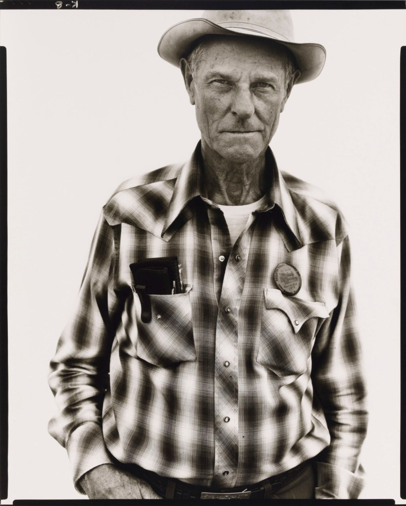 Richard Avedon (American, 1923-2004) 'Clyde Corley, Rancher, Belgrade, Montana, 8/26/79' 1979