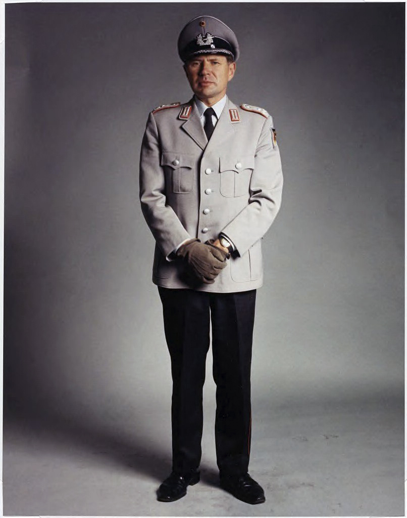 Timm Rautert (German, b. 1941) 'Herr Werner Kudszus, 47 Jahre, Oberstleutnant, Kommandeur eines Feldjägerbataillons' (Lieutenant Colonel, commander of a military police battalion) From the series 'Deutsche in Uniform' 1974