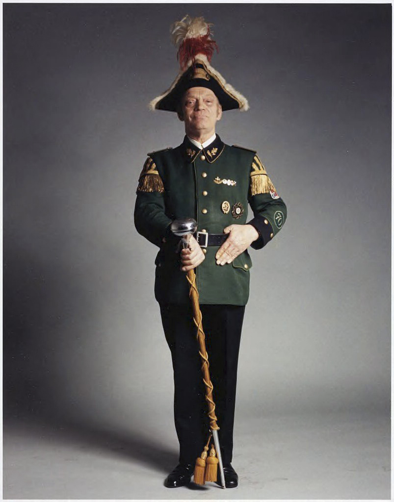 Timm Rautert (German, b. 1941) 'Herr Konrad Benden, 61 Jahre, Tambourmajor im Stadttambourchor, St. Maximilian 04, Düsseldorf' (drum major in the city drum choir, St. Maximilian 04, Düsseldorf) From the series 'Deutsche in Uniform' 1974