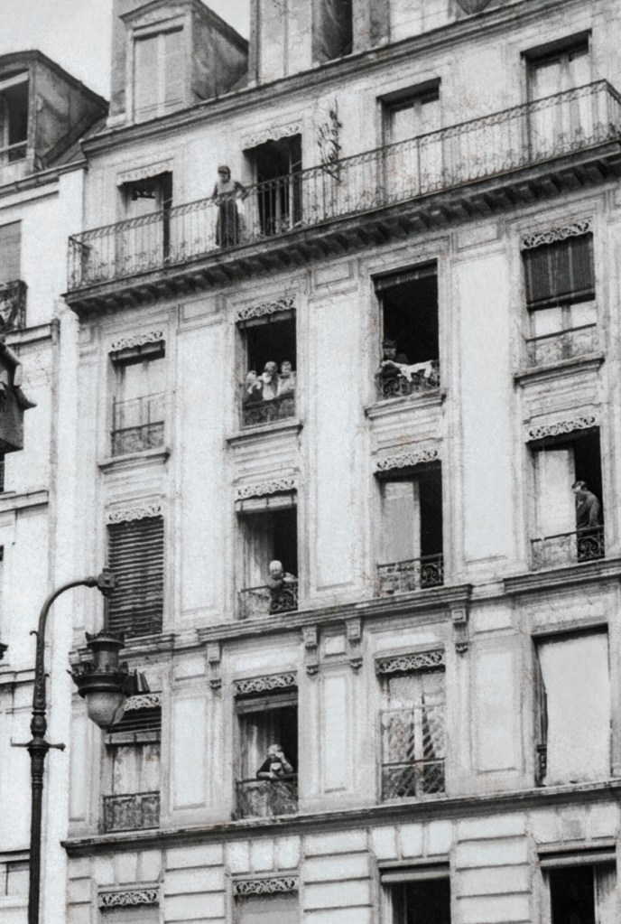 Harry Croner (German, 1903-1992) 'Untitled [The inhabitants of the district discover the fate of their now captive neighbours]' May 14, 1941 (detail)