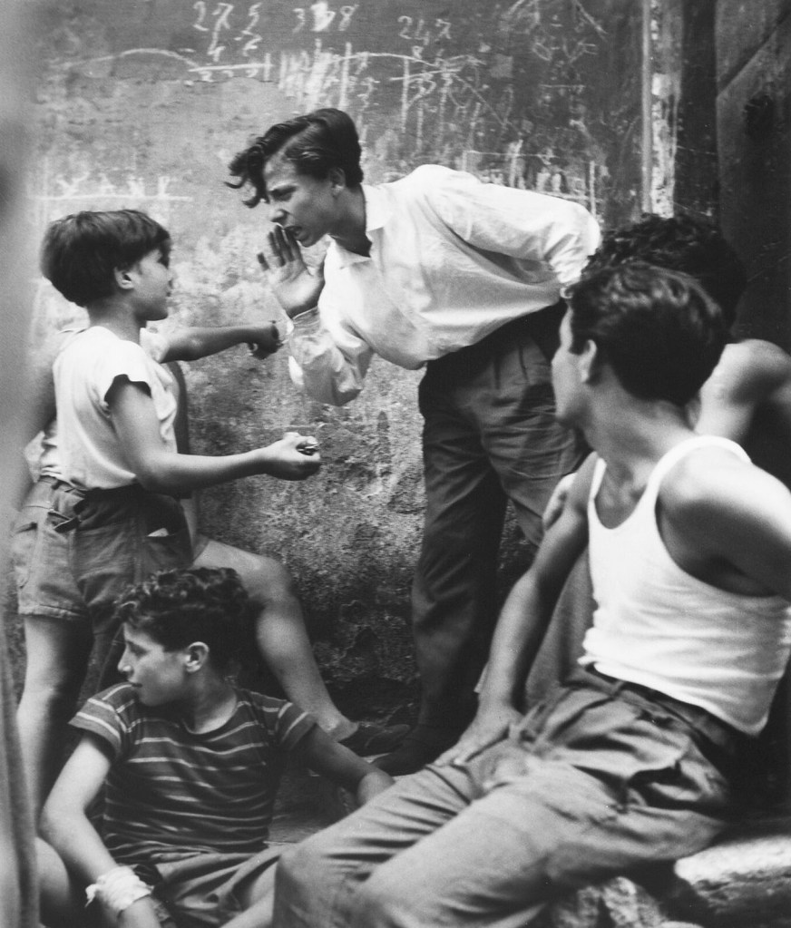 Herbert List (German, 1903-1975) 'Fight in Trastevere, Trastevere, Rome, Italy' 1953