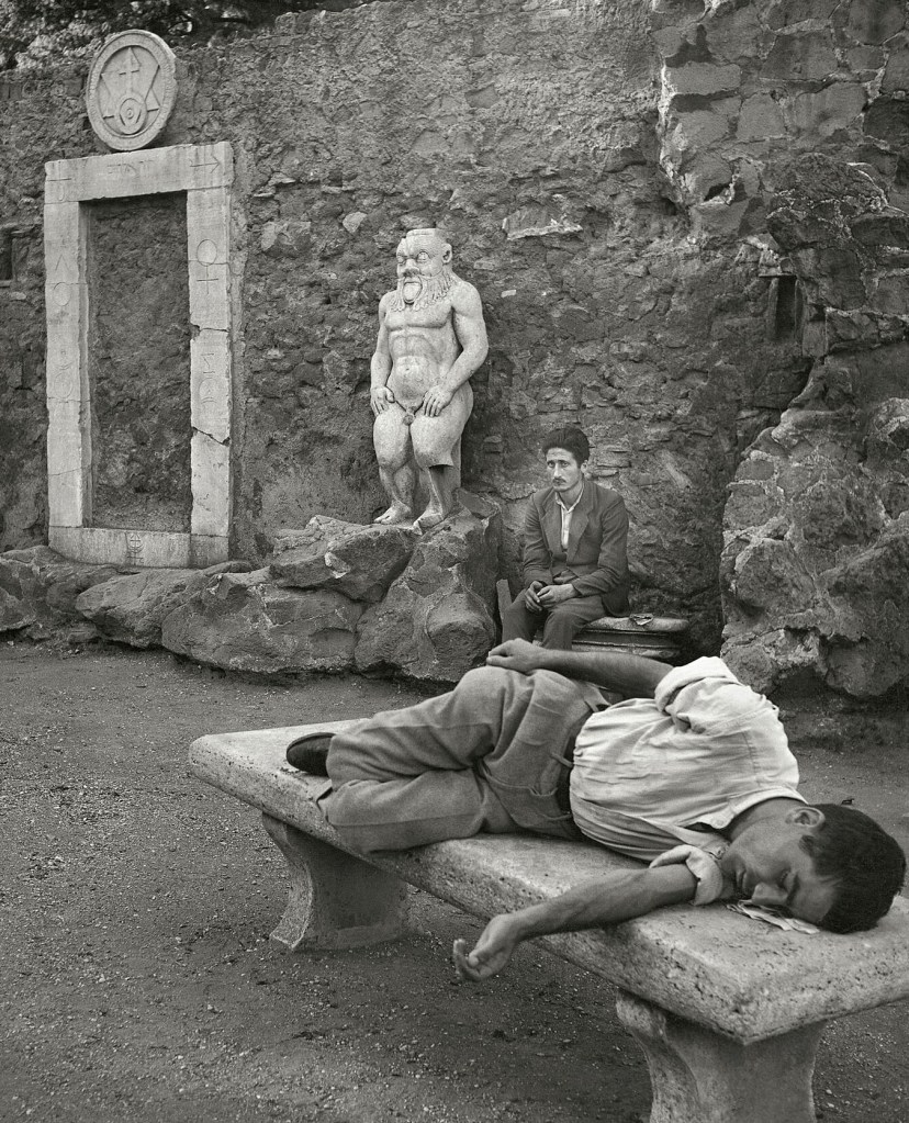 Herbert List (German, 1903-1975) 'The Enchanted – At the Villa Magica, Rome Italy' 1949