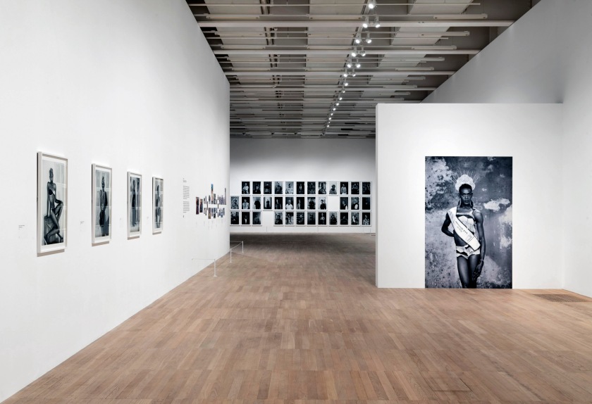 Installation photograph of Room 4 of the 'Zanele Muholi' exhibition, Tate Modern, November 2020 showing photographs from the series 'Brave Beauties' (2014 - ongoing)