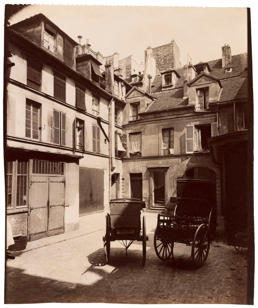 Eugène Atget (French, 1857-1927) 'Vieille maison, 6, rue de Fourcy, IVe' 1910