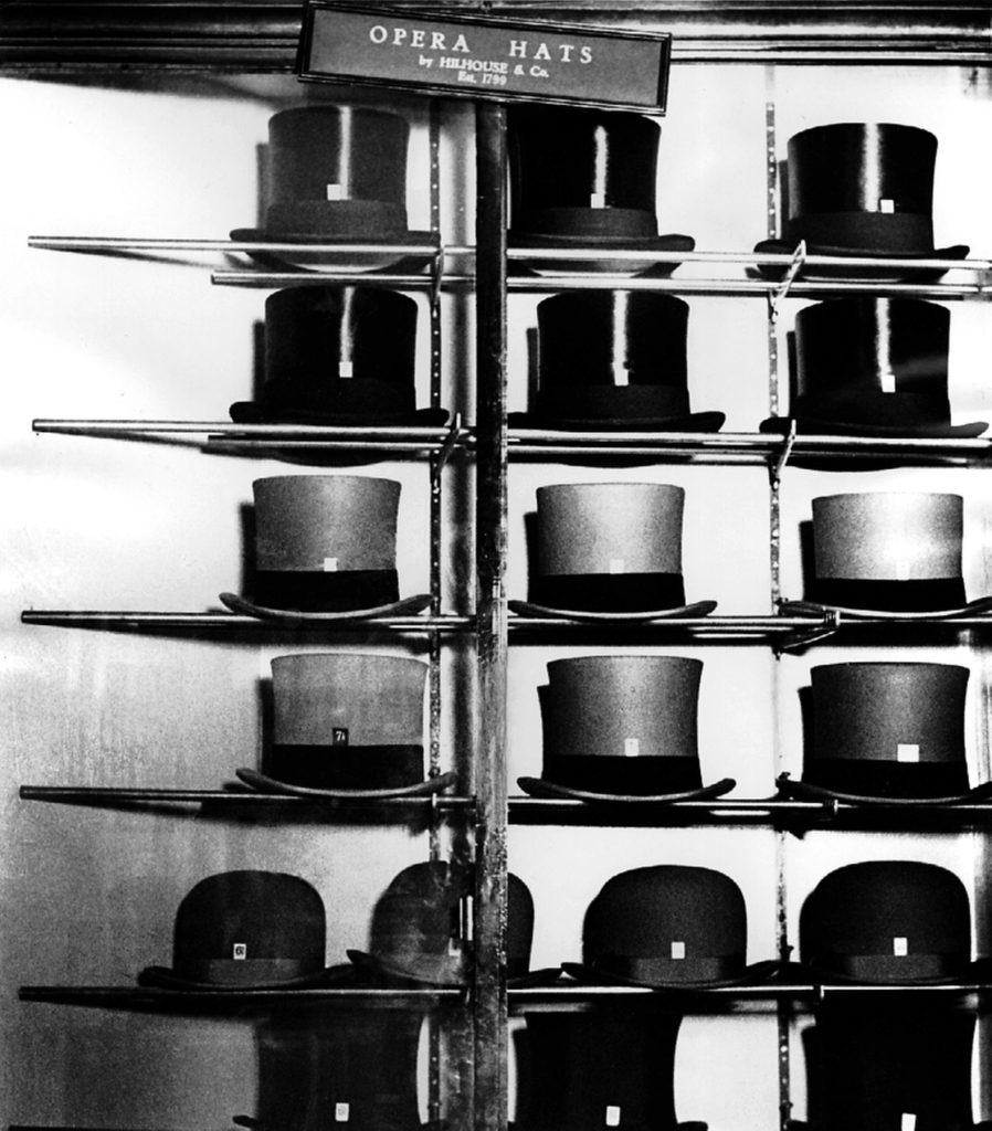 Bill Brandt (British born Germany, 1904-1983) 'Bond Street hatter's show-case' 1934