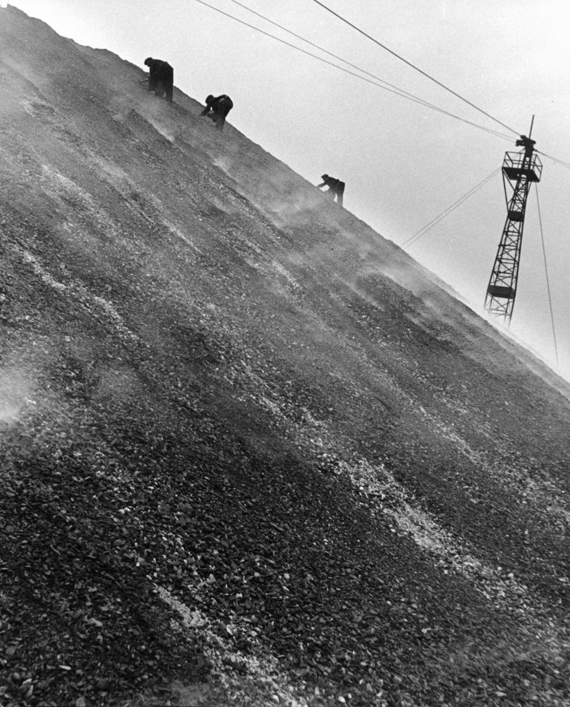 Bill Brandt (British born Germany, 1904-1983) 'East Durham coal-searchers' 1937