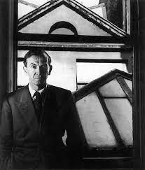 Bill Brandt (British born Germany, 1904-1983) 'Graham Greene in his flat, St James's Street, London' 1948