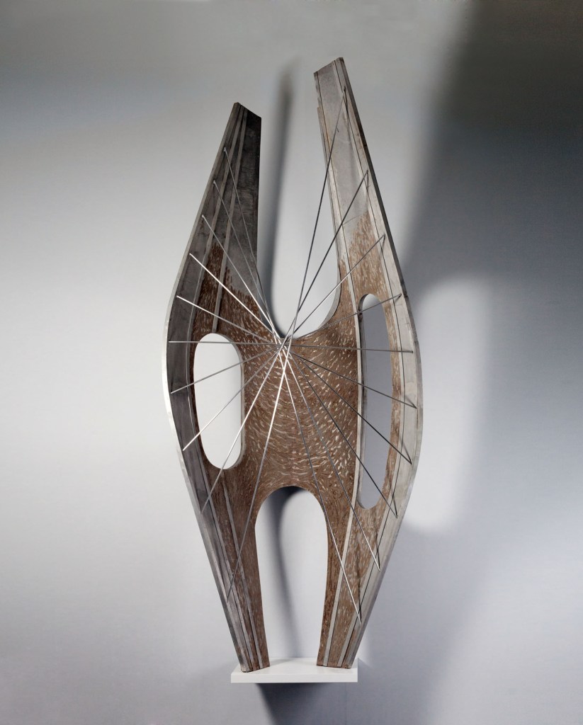 Barbara Hepworth (English, 1903-1975) 'Winged Figure' 1961-1962