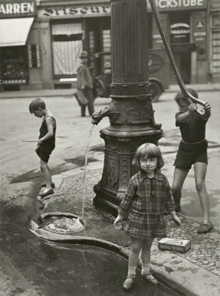 Friedrich Seidenstücker (1882-1966) 'At the Waterpump' 1927