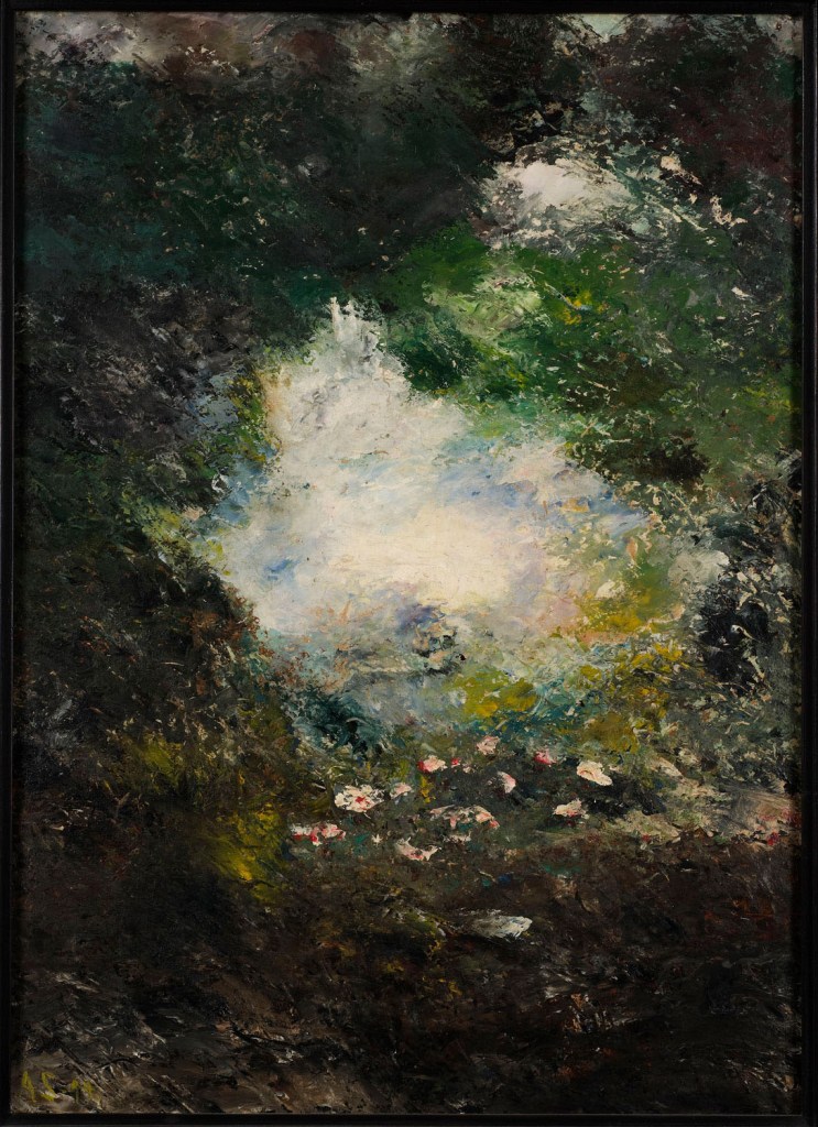 August Strindberg (Swedish, 1849-1912) 'Underlandet' (The Wonderland) 1894 from the exhibition 'In Lady Barclay's Salon – Art and Photography around 1900' at Moderna Museet, Stockholm, June 2021 - Jan 2022