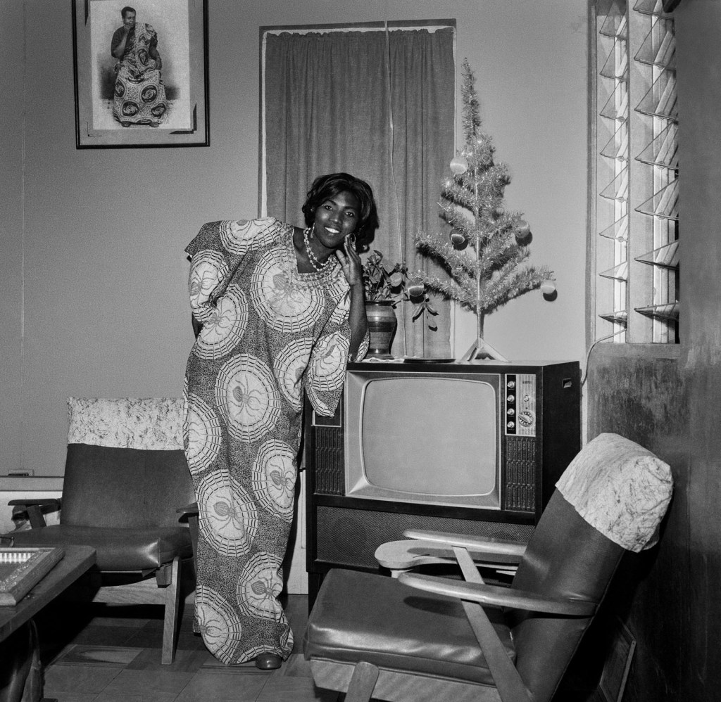 James Barnor (Ghanian, b. 1929) 'At Ataa Quarcoopome, family members at the occasion of the engagement of James cousin, Amanomo, Accra' c. 1970-1971
