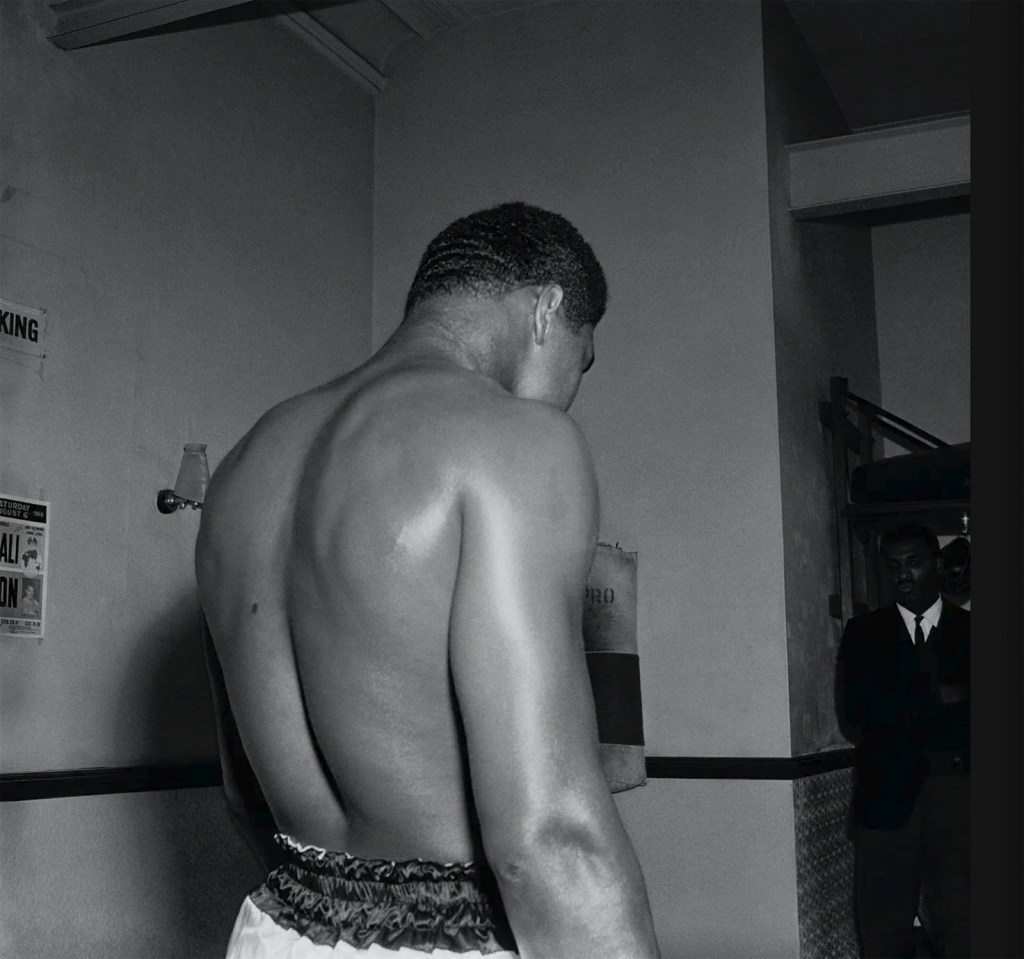 James Barnor (Ghanian, b. 1929) 'Mohammed Ali preparing for his fight against Brian London, London' 1966