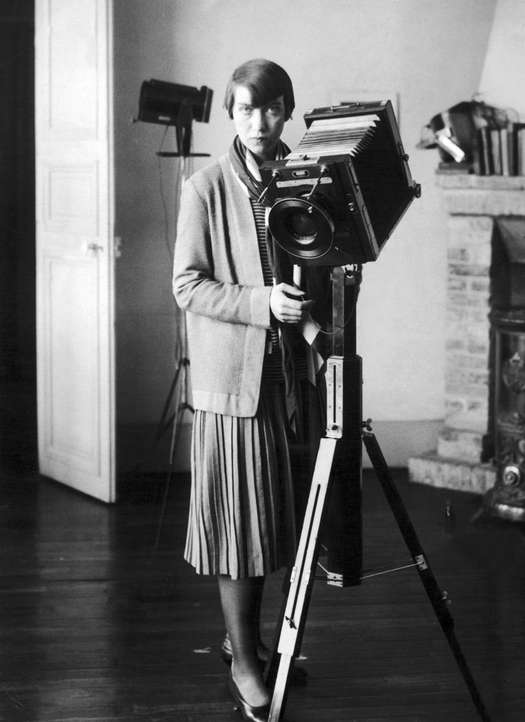 Berenice Abbott in an undated photo. Photographer and source unknown 1930s
