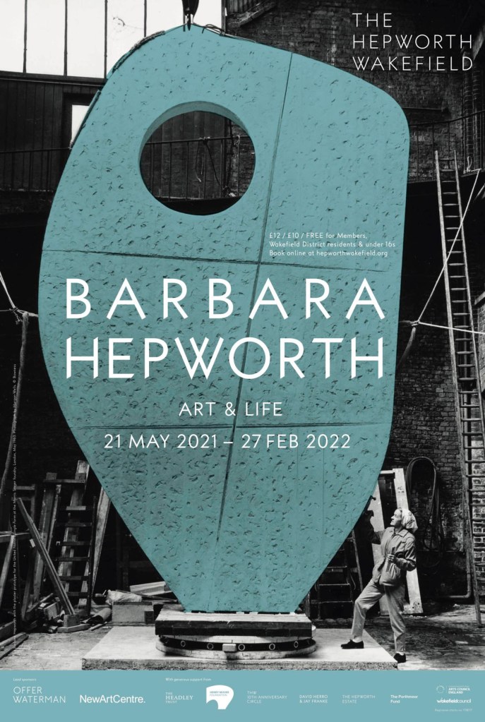 'Barbara Hepworth: Art & Life' poster