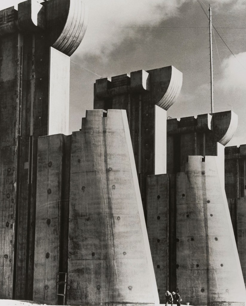 Margaret Bourke-White (American, 1904-1971) 'Fort Peck Dam, Montana' 1936