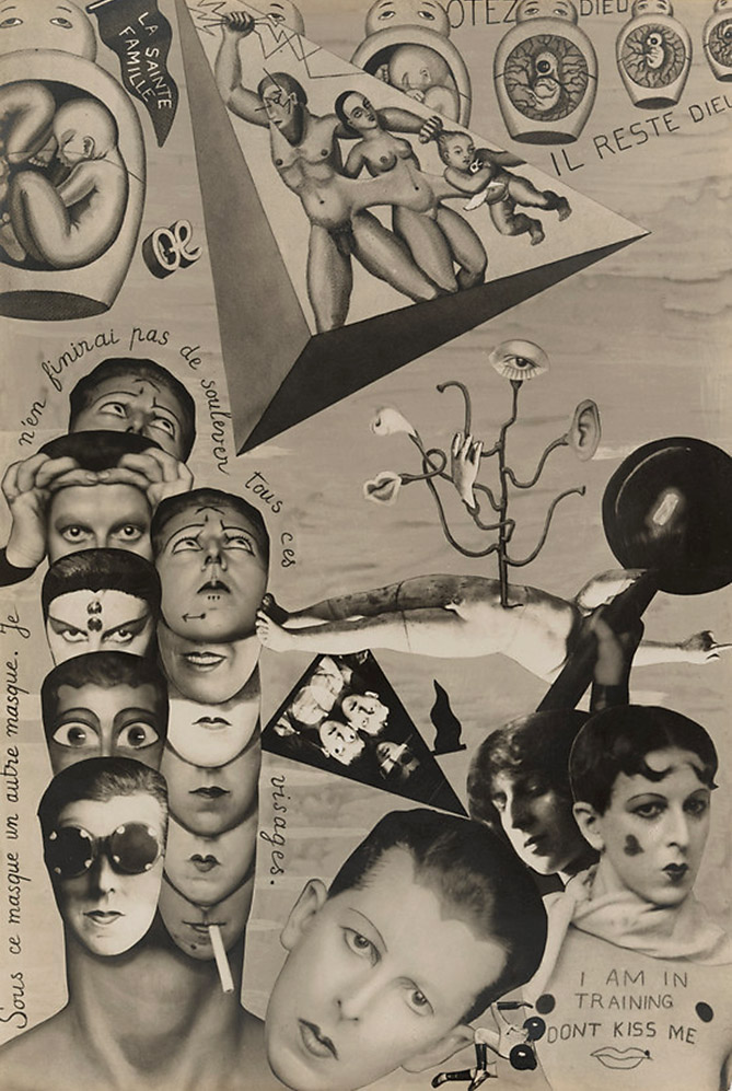 Claude Cahun (French, 1894-1954) 'I.O.U. (Self-Pride) in Aveux non avenus' 1930