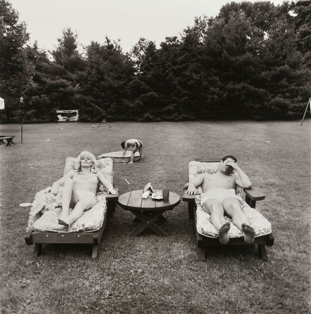 Diane Arbus. 'A family on their lawn one Sunday in Westchester, N.Y.,' 1968