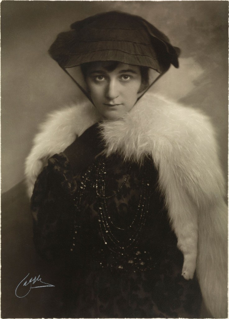 Herrman Sylwander (Swedish, 1883-1948) 'Tora Teje in 'Inom lagens gränser'' (Tora Teje in 'Within the Limits of the Law') 1914 