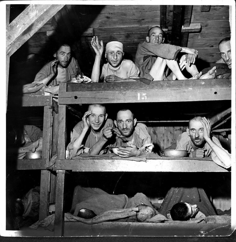 Margaret Bourke-White (American, 1904-1971) 'Buchenwald Prison' 13th April 1945