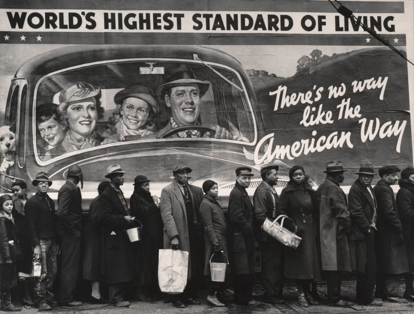 Margaret Bourke-White (American, 1904-1971) 'World's Highest Standard of Living' 1937