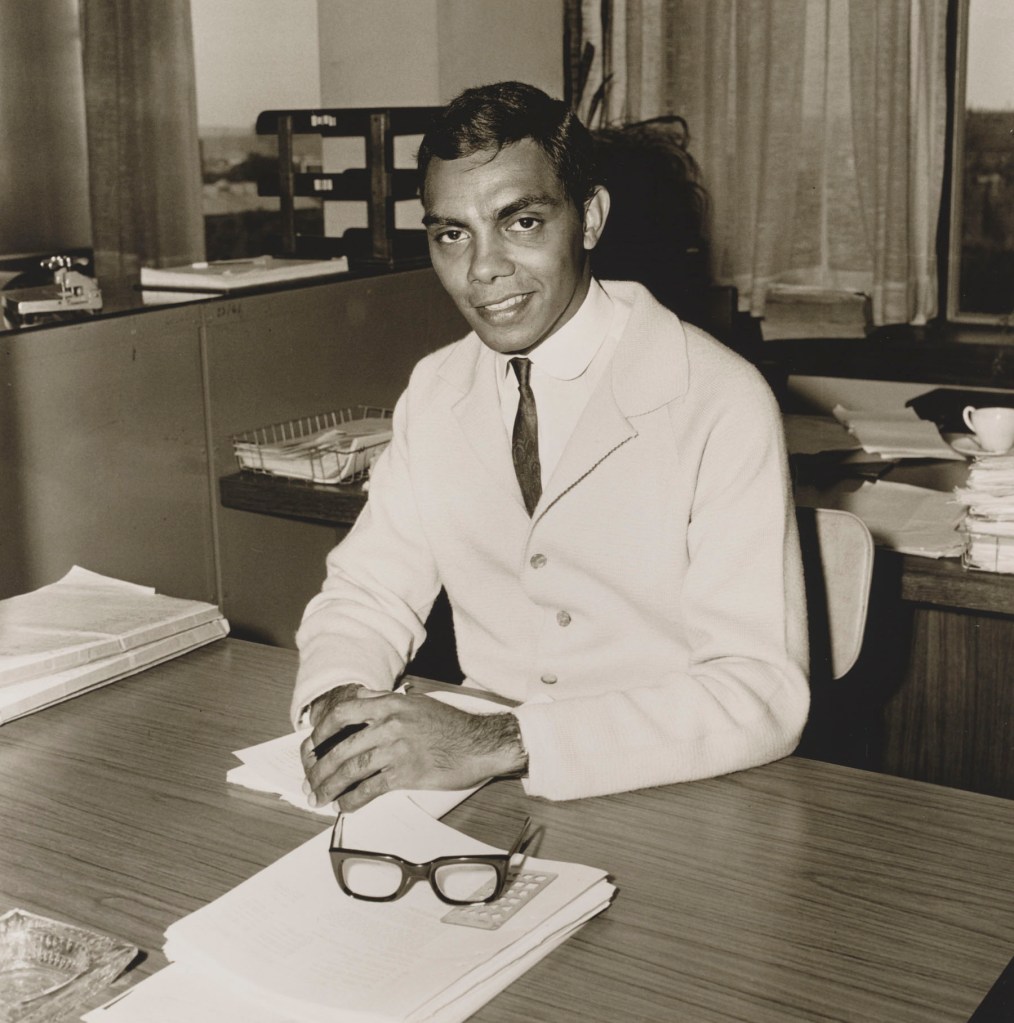 Mervyn Bishop (Australian, b. 1945) 'Alan Judd, ABC trainee radio announcer, Sydney' 1968