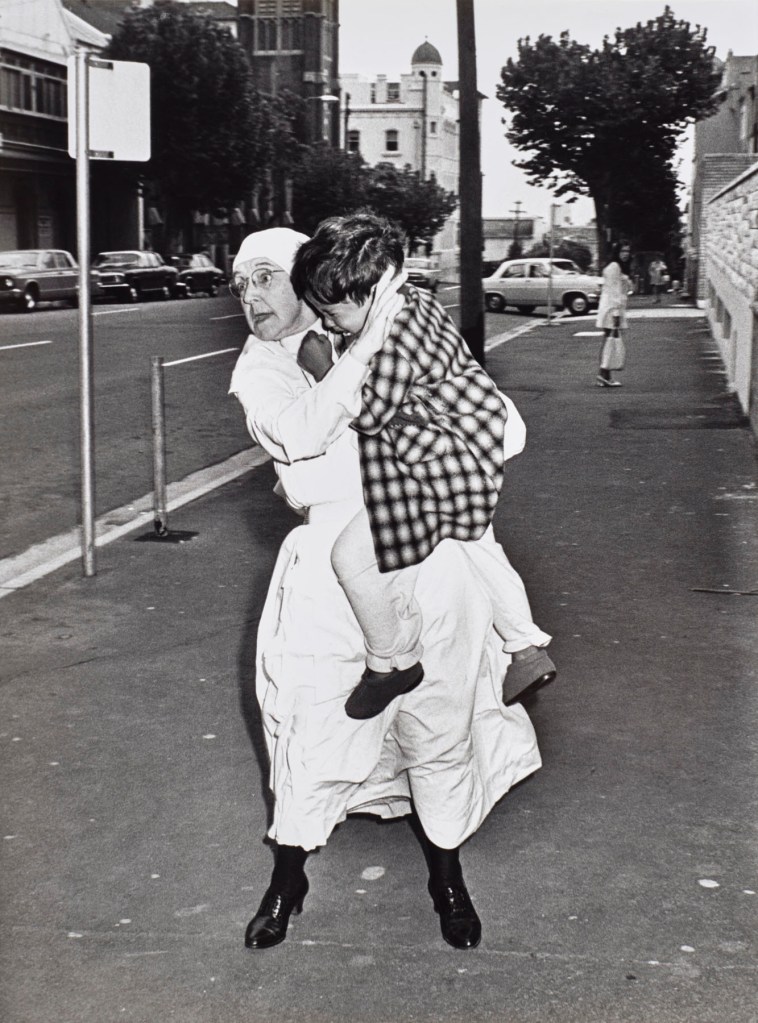 Mervyn Bishop (Australian, b. 1945) 'Life and death dash' 1971