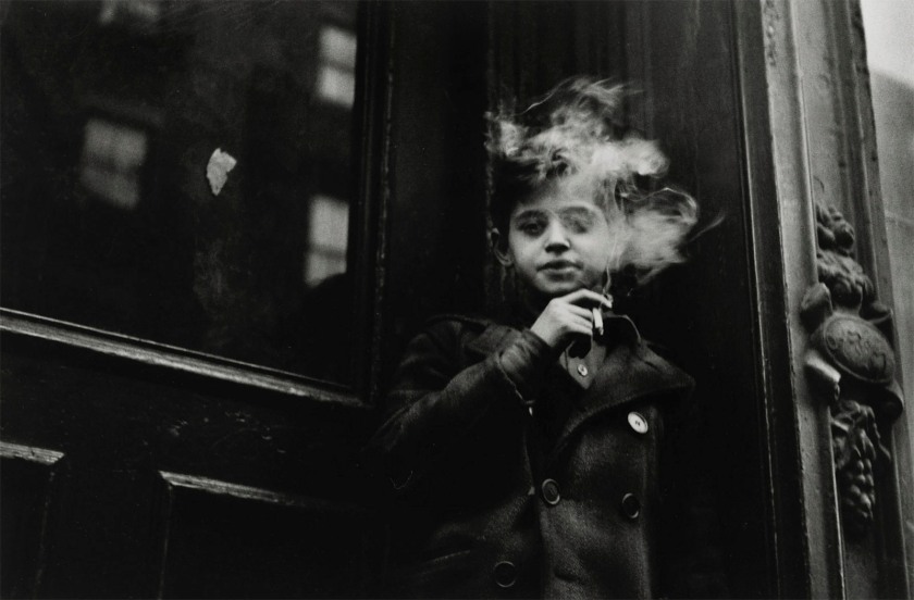 Sandra Weiner (American, 1921-2014) 'Boy Smoking' c. 1948
