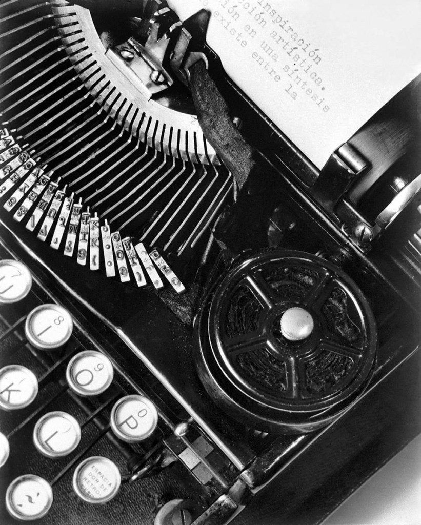 Tina Modotti (Italian, 1896-1942) 'La técnica [or, Mella's Typewriter]' 1928